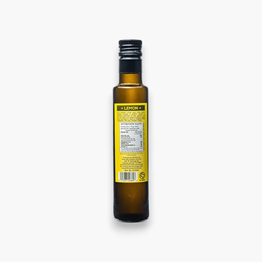 Lemon Infused Olive Oil - 250ml