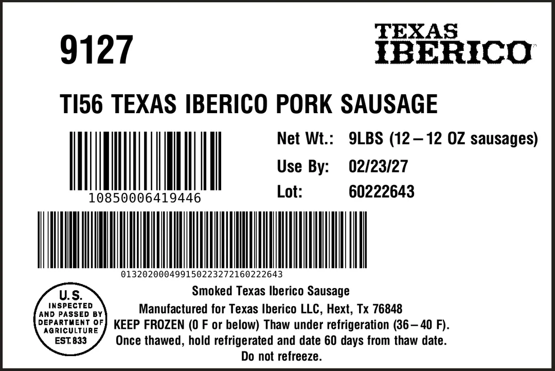 Texas Iberico® Smoked Sausage