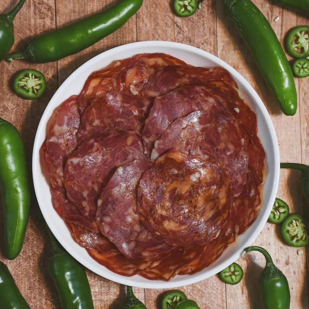 Texas Iberico® Chef's Serrano Pepper Salami - 1 UNIT