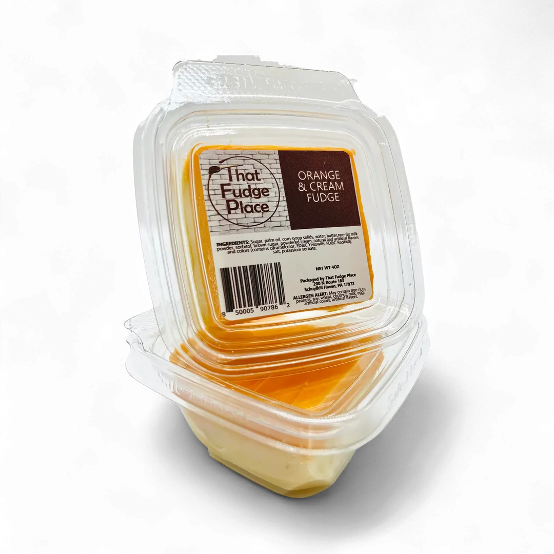 Orange & Cream Fudge 