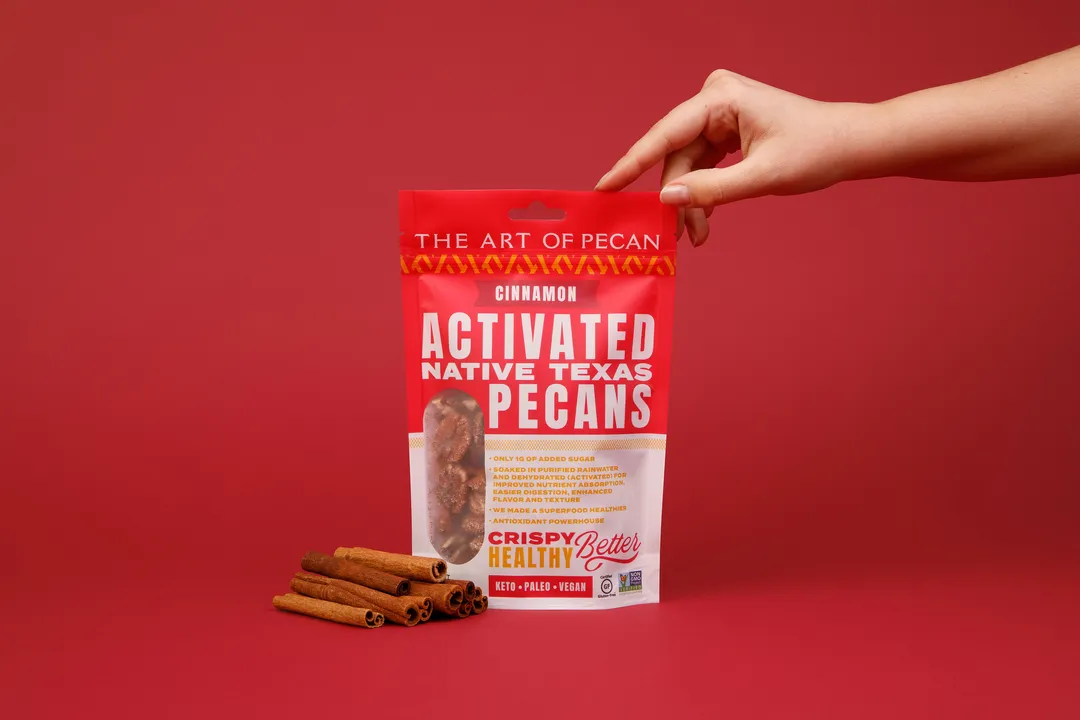 Activated Native Texas Pecans- Cinnamon