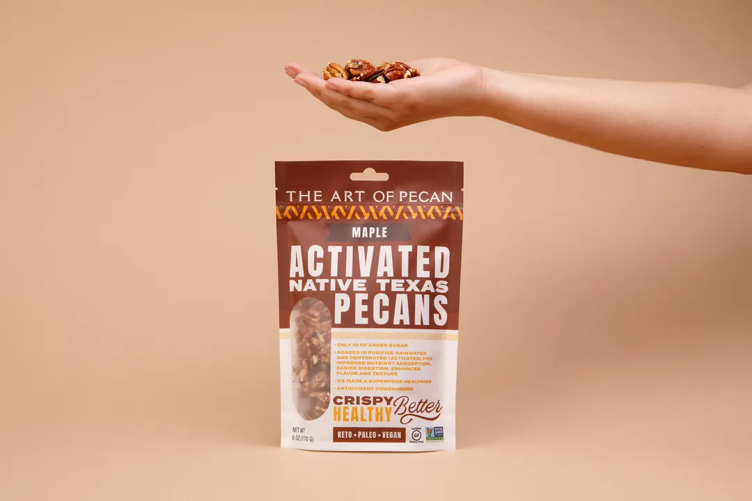 Activated Native Texas Pecans- Maple