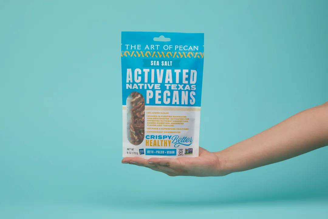Activated Native Texas Pecans- Sea Salt