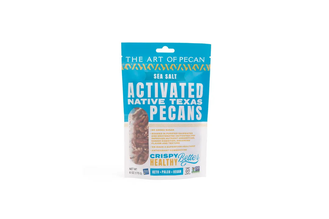 Activated Native Texas Pecans- Sea Salt