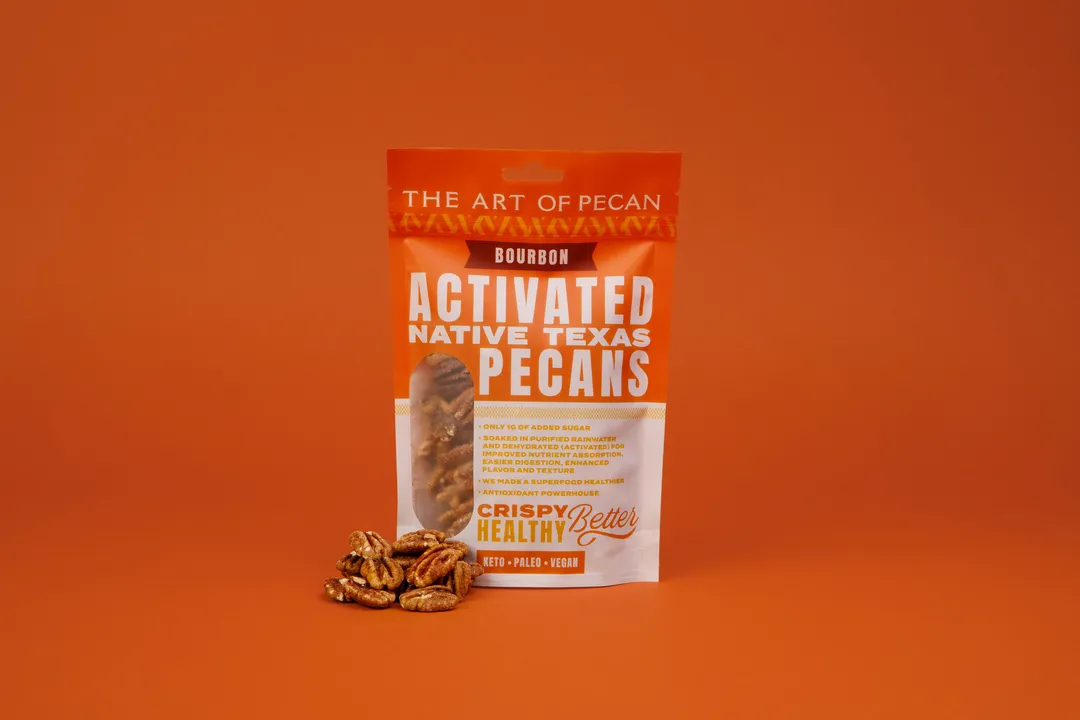 Activated Native Texas Pecans- Bourbon