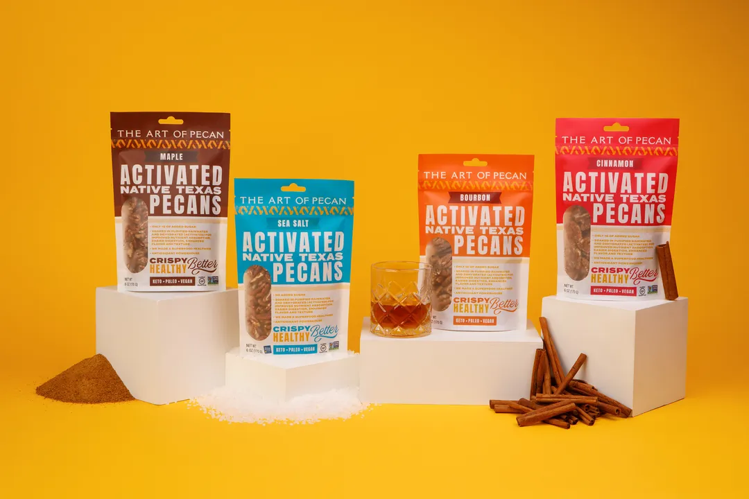 Activated Native Texas Pecans- Bourbon