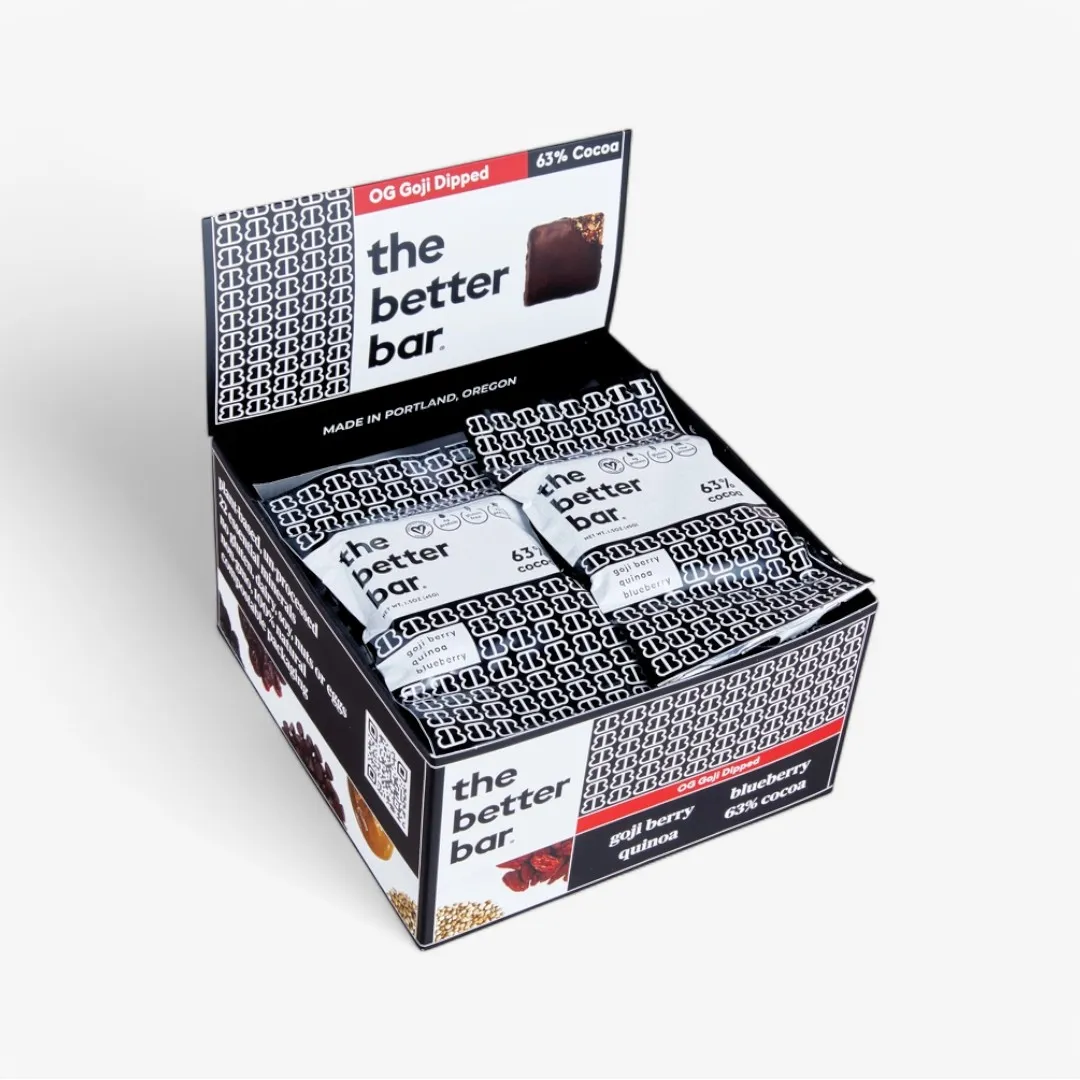 Single Origin Dark Chocolate Dipped Better Bar