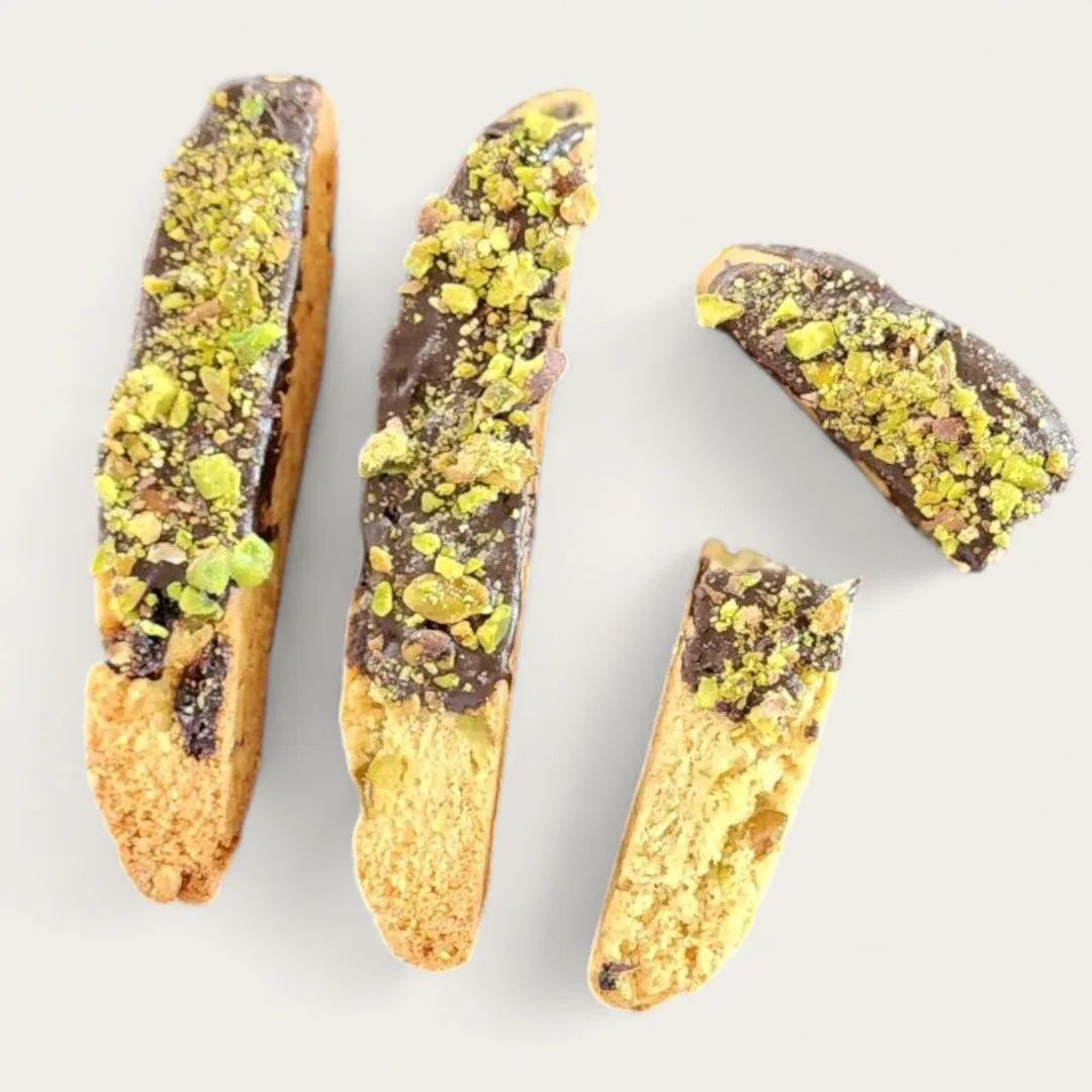 Biscotti - Pistachio Cherry with Dark Chocolate Dunk variant