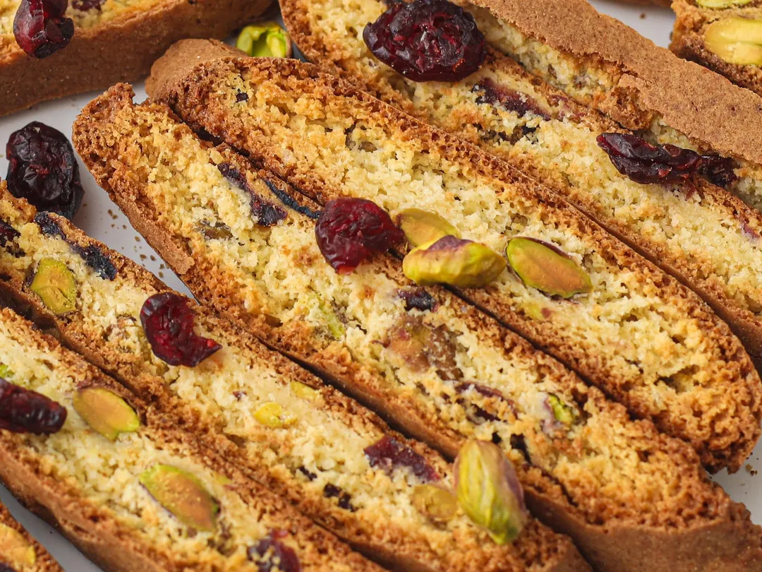 Biscotti - Cranberry Pistachio -  Case of 8 x 7.15 Bag