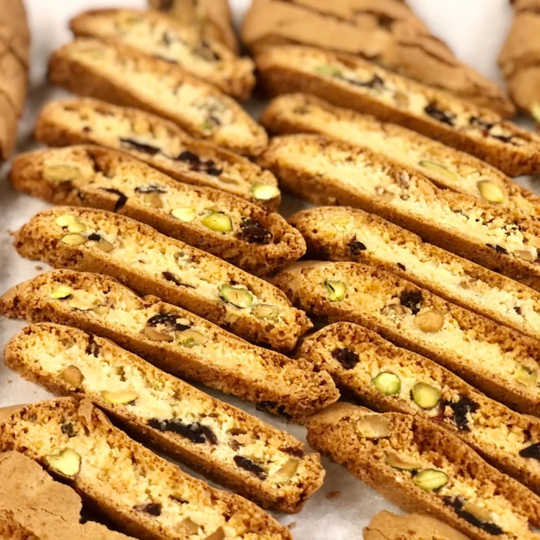 Biscotti - Cranberry Pistachio -  Case of 8 x 7.15 Bag