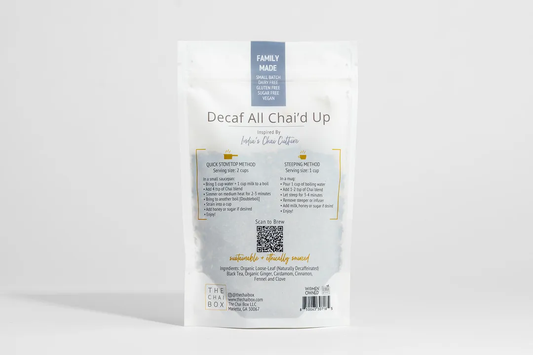 Decaf All Chai'd Up