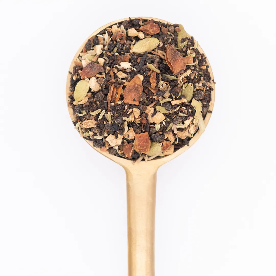 All Chai'd Up - Traditional Masala Chai (Tea) - 12 Tea Sachets in a Glass Jar