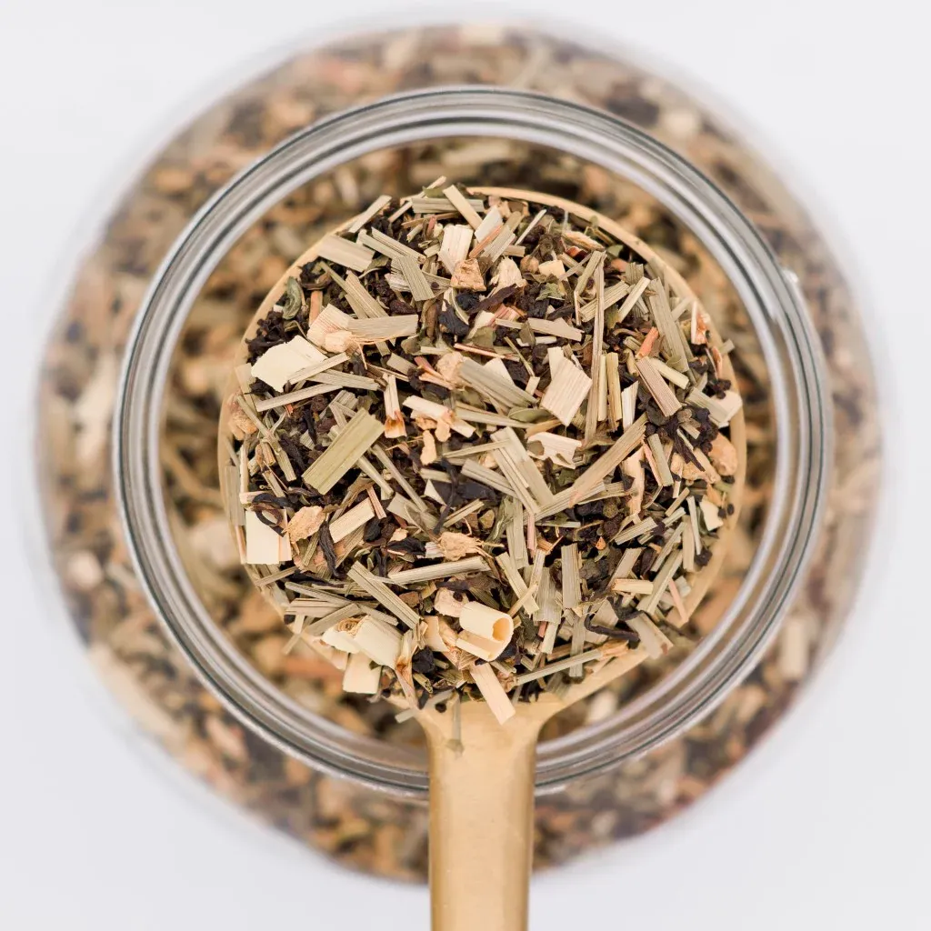Parsi Dream- Lemon Grass and Mint Tea- 12 Tea Sachets in a Glass Jar