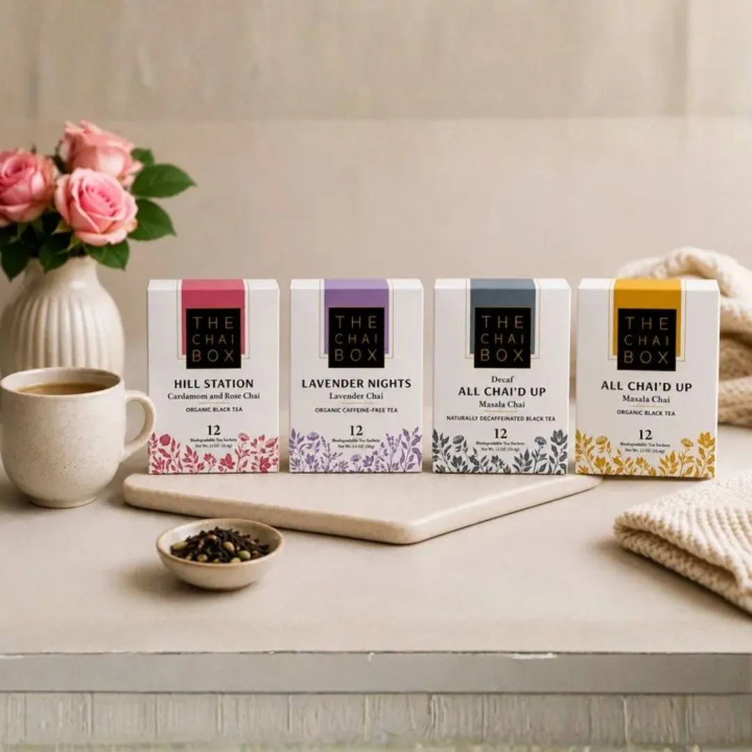 Tea Sachets (in Folding Cartons) - New