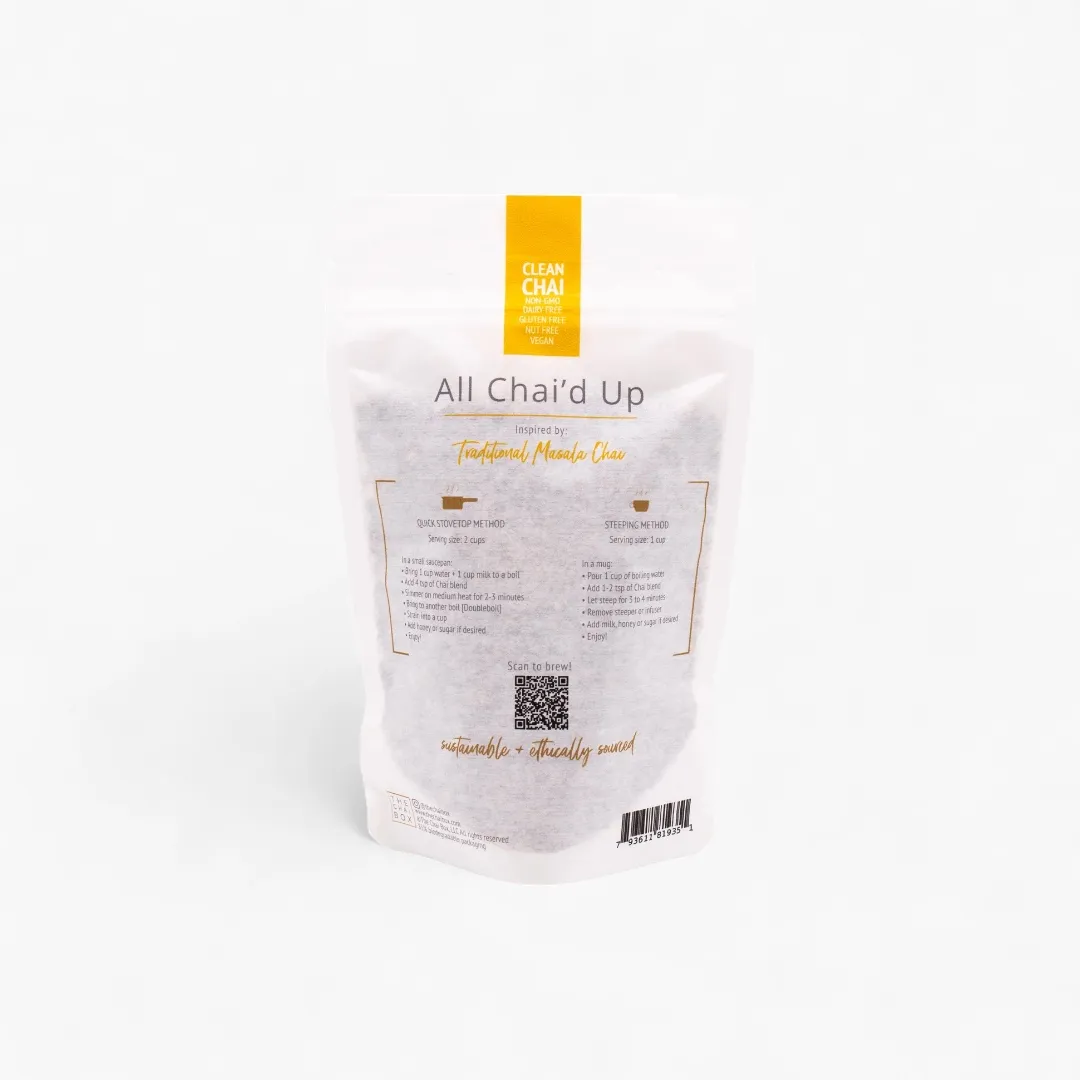All Chai'd Up - Traditional Masala Chai (Tea) - 2.5 oz