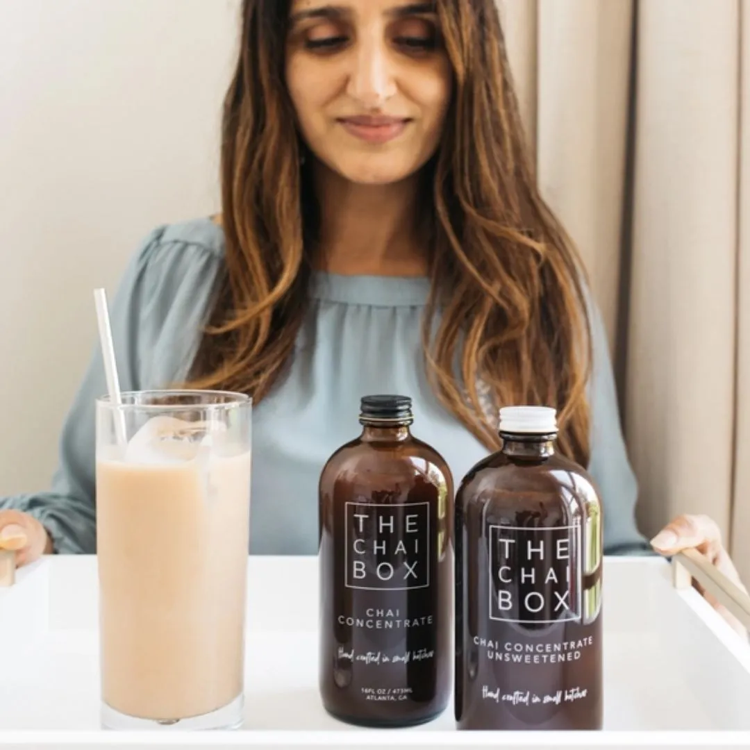 Chai Concentrate 16 oz Glass Bottle - Unsweetened