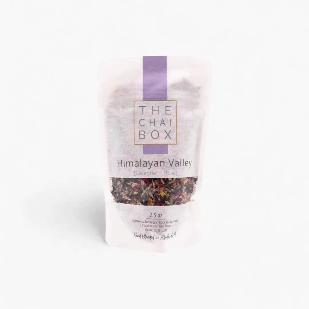 Himalayan Valley - Lavender, Cardamom and Rose Black Tea - 16 oz