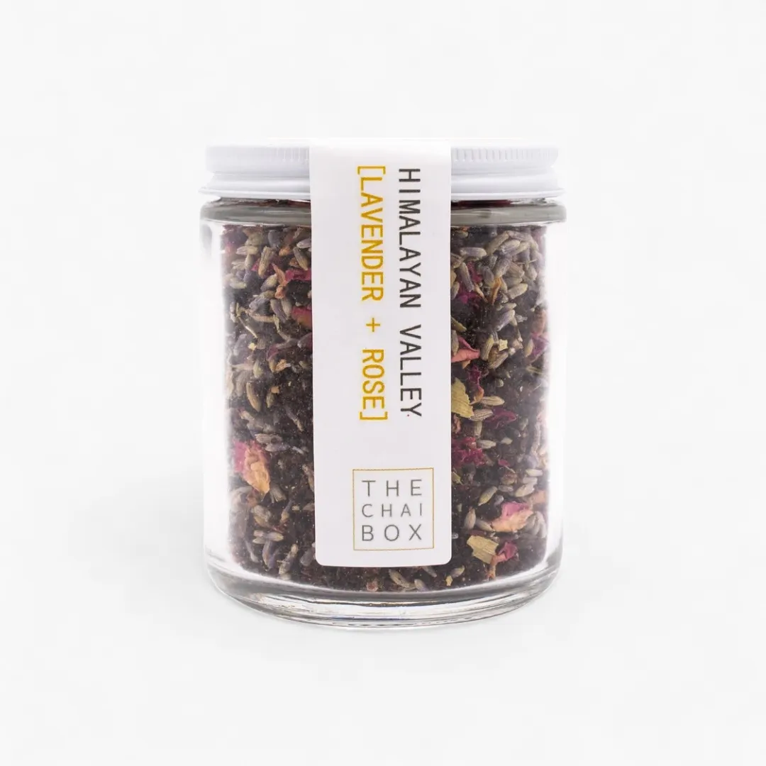 Himalayan Valley - Lavender, Cardamom and Rose Black Tea - 16 oz