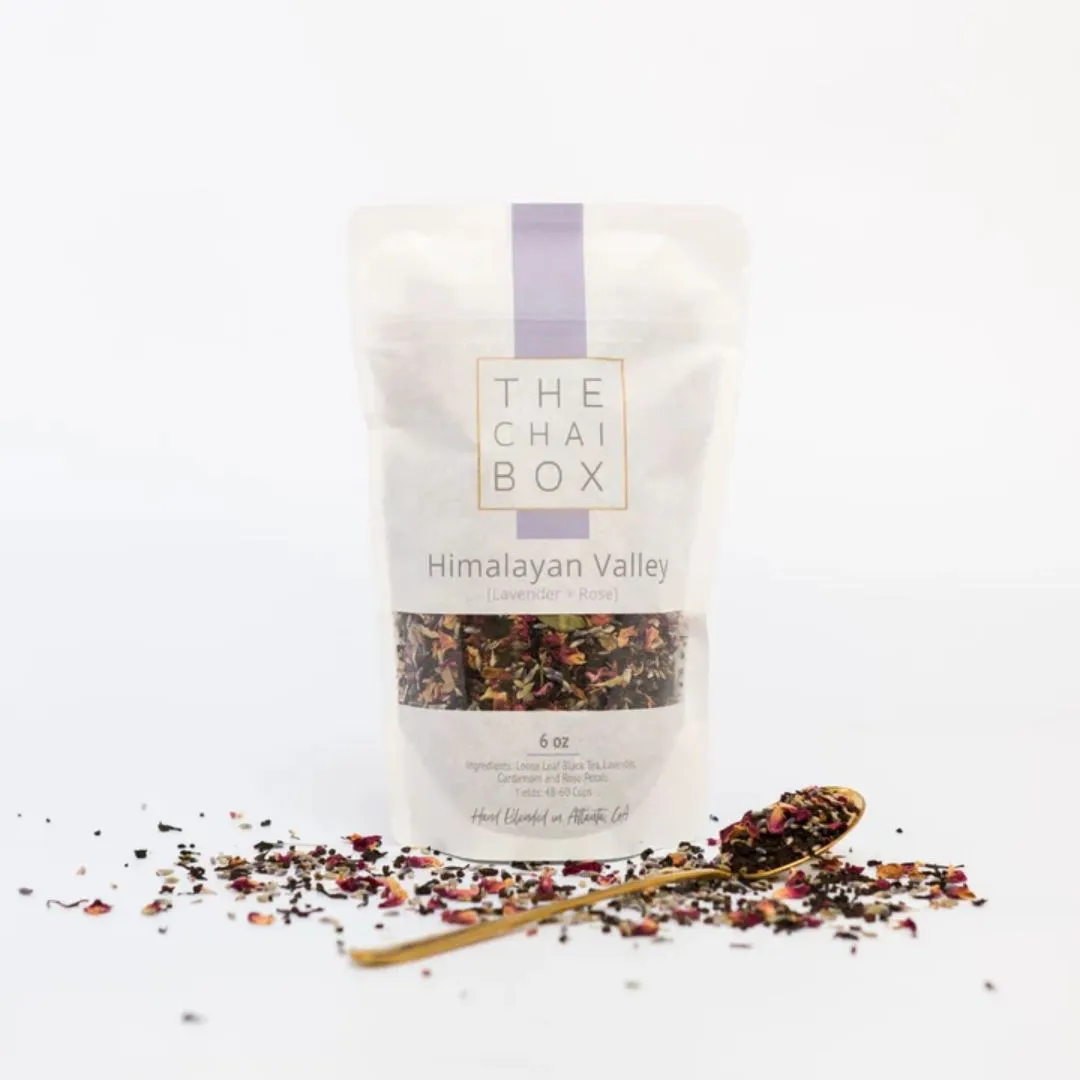 Himalayan Valley - Lavender, Cardamom and Rose Black Tea - 16 oz