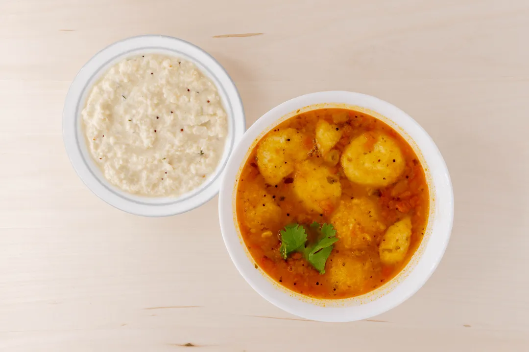 The Cumin Club Sambar Idly - Ready To Eat Indian Meal