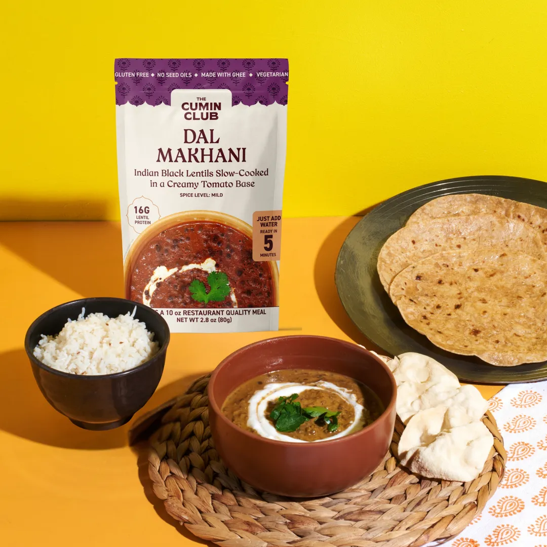 The Cumin Club Dal Makhani - Ready to eat Indian Meal 