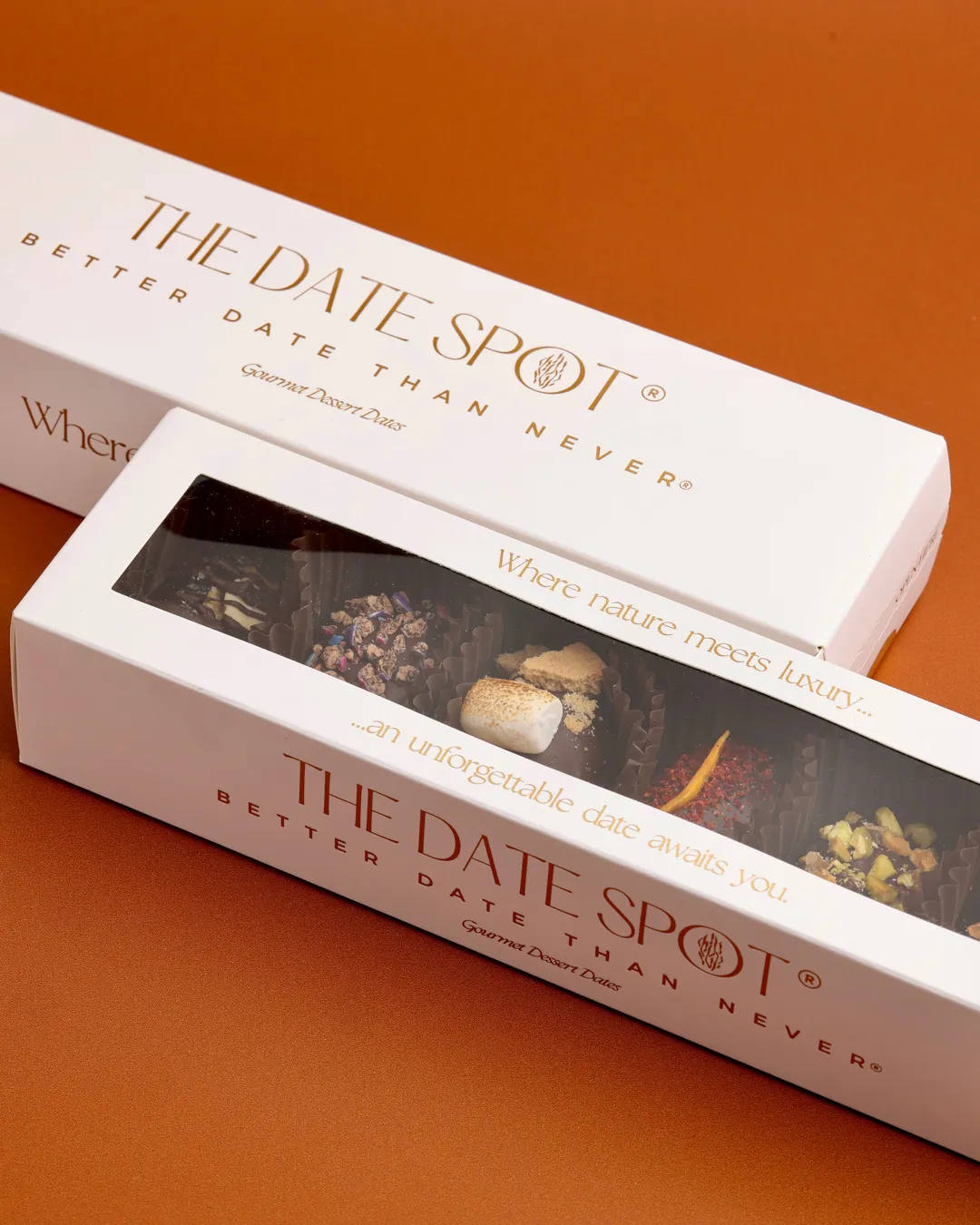 First Date™ (6 Gourmet Vegan and Gluten-Free Chocolate Covered Dates)