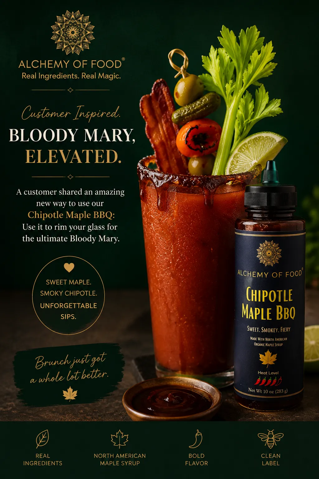 Chipotle Maple BBQ Gourmet Sauce
