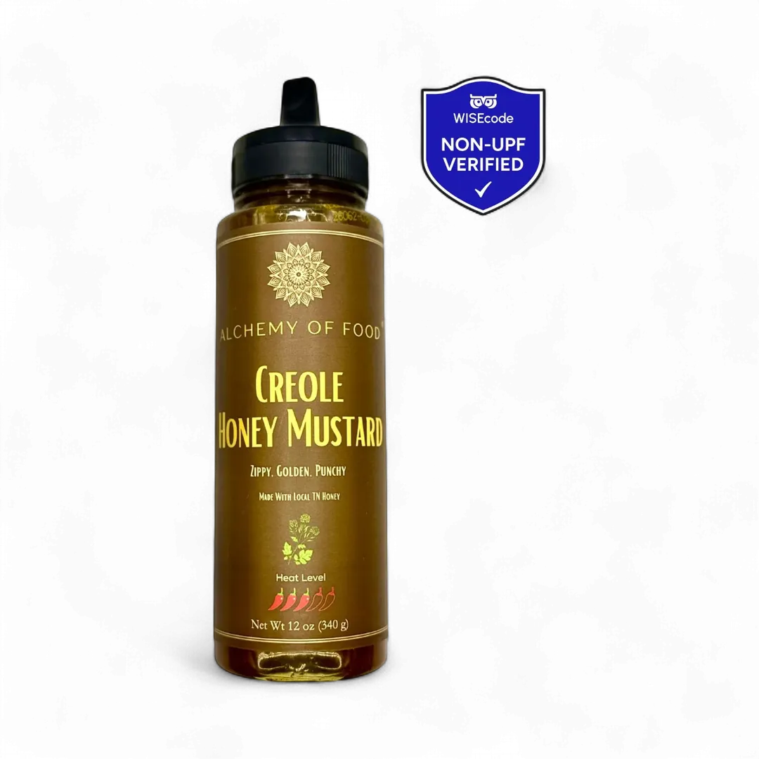 Creole Honey Mustard Award Winning Gourmet Condiment 