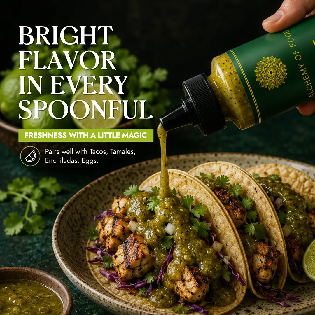 Lime Salsa Verde Gourmet Sauce