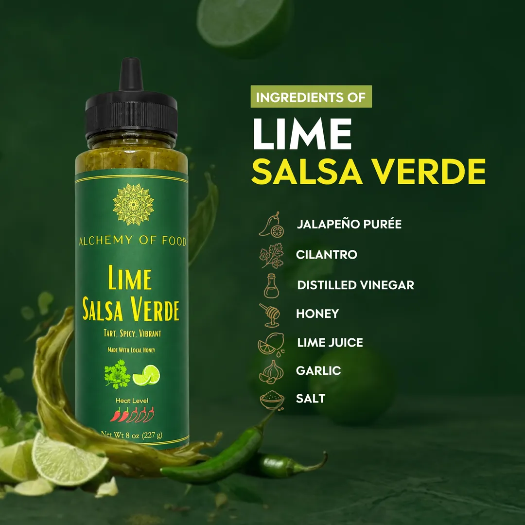 Lime Salsa Verde Gourmet Sauce