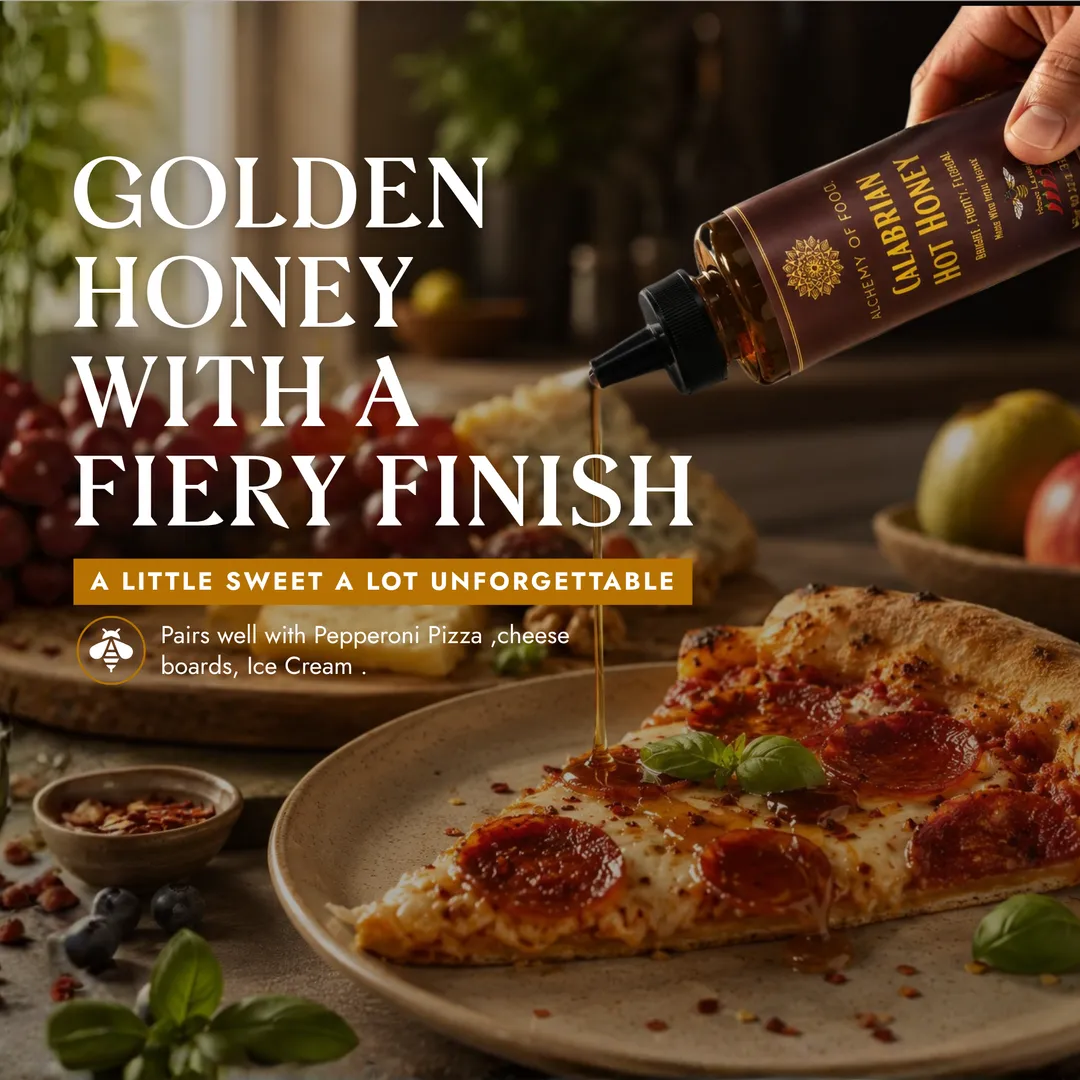 Calabrian Hot Honey Chef-Crafted Gourmet Condiment