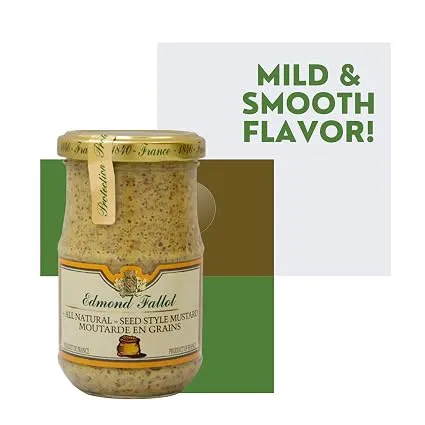 Edmond Fallot Old Fashion Grain Mustard 7oz