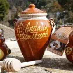 Al Andalus Delicatessen Mountain Honey Crock 8.8oz