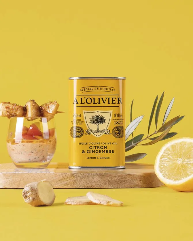 A L'Olivier Lemon & Ginger Olive Oil 8.4oz