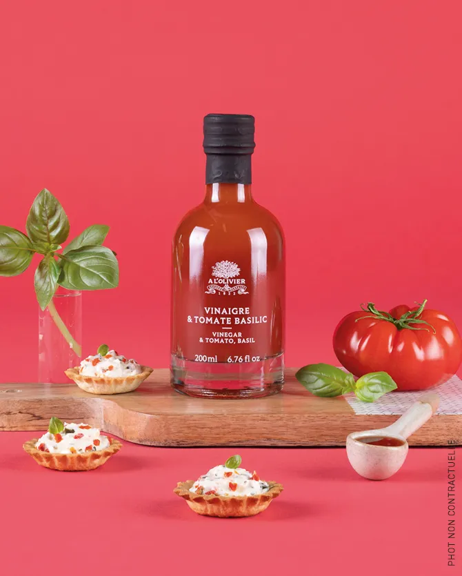 A l'Olivier Tomato Basil Vinegar 6.7oz