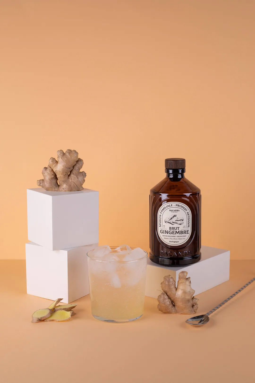 Bacanha Organic Ginger Syrup 13.5oz