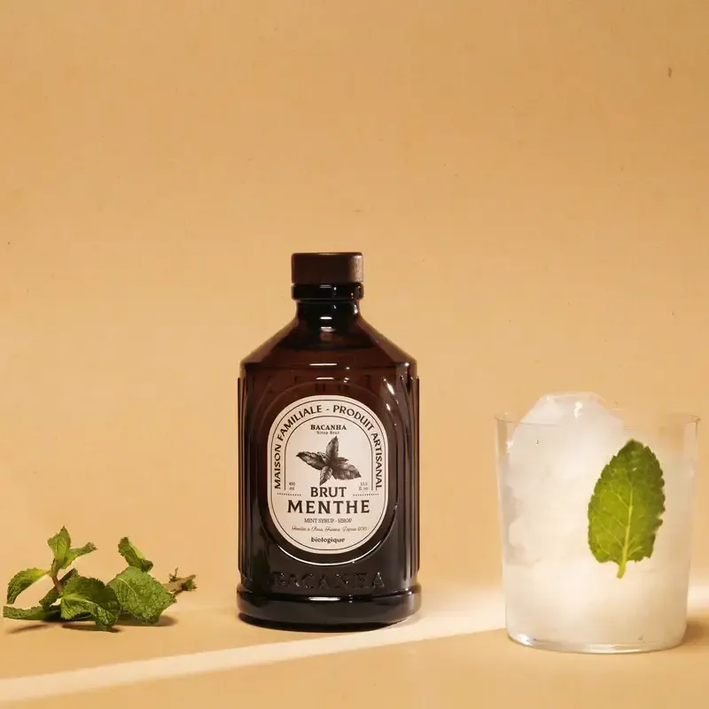 Bacanha Organic Mint Syrup 13.5oz