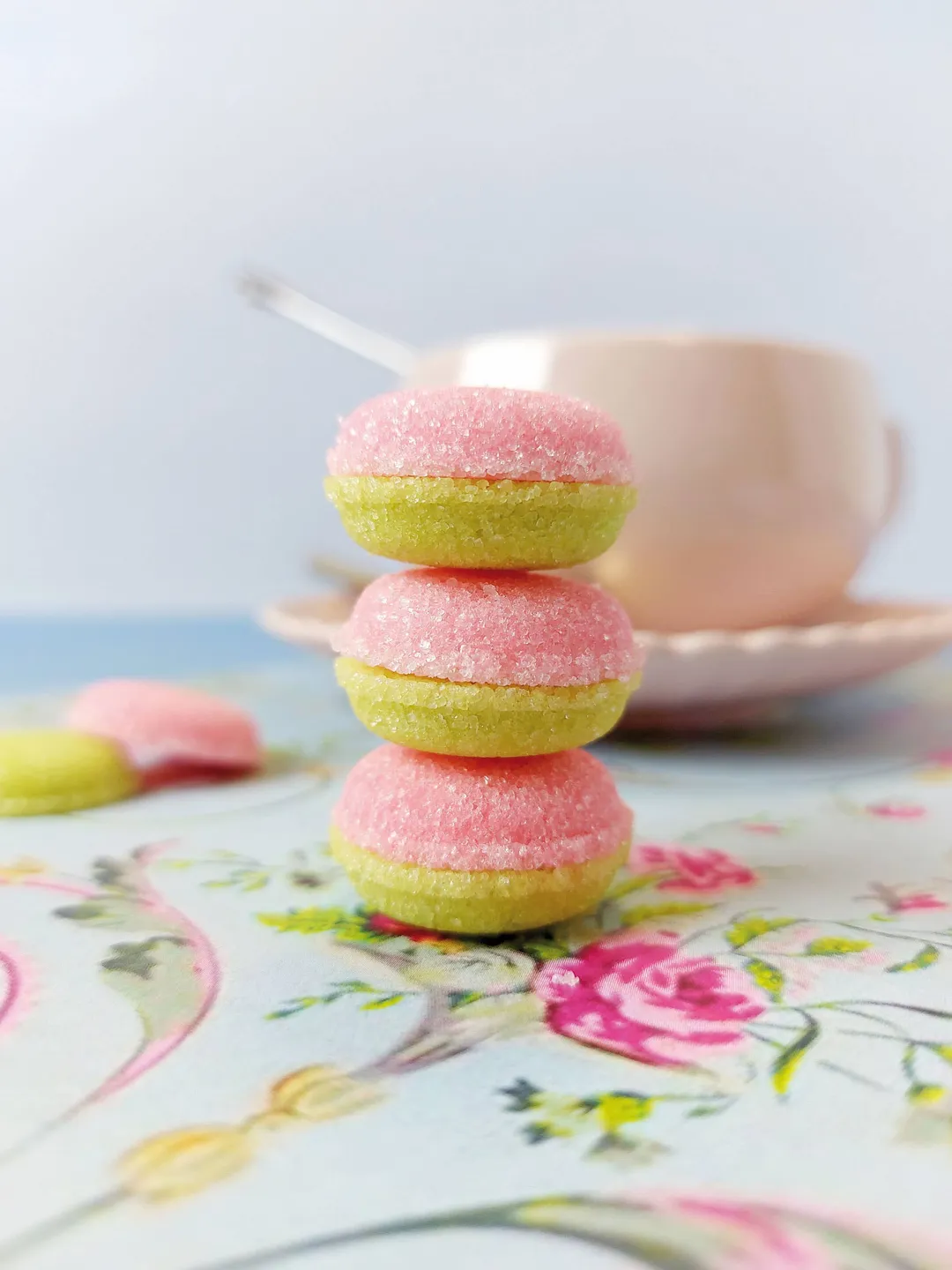 Canasuc Pastel Macarons Molded Sugars 3.2oz