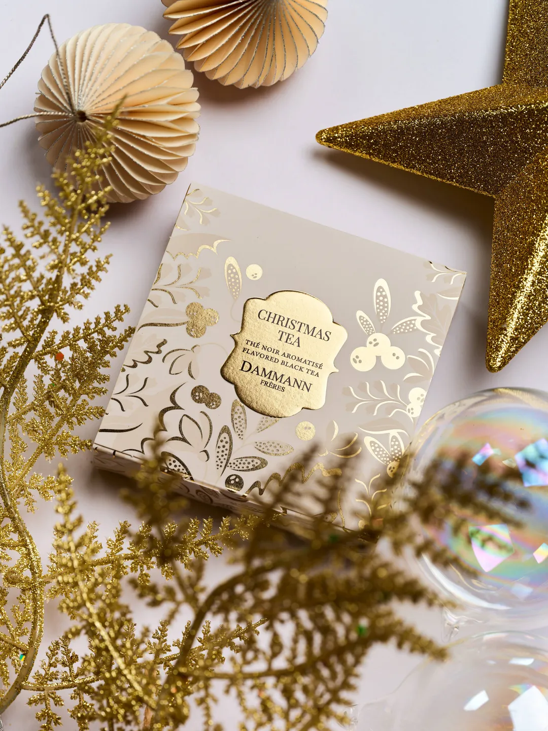 Christmas Tea Gift Box- Flavored Black Tea (Fruity) 6 Bags