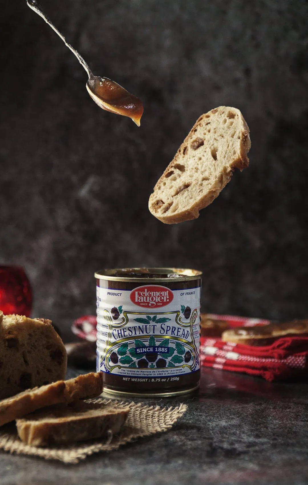 Clement Faugier Chestnut Paste in Can 8.8oz