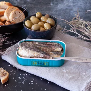 Conserverie Ferrigno Sardines Olive Oil and Fleur De Sel 4oz