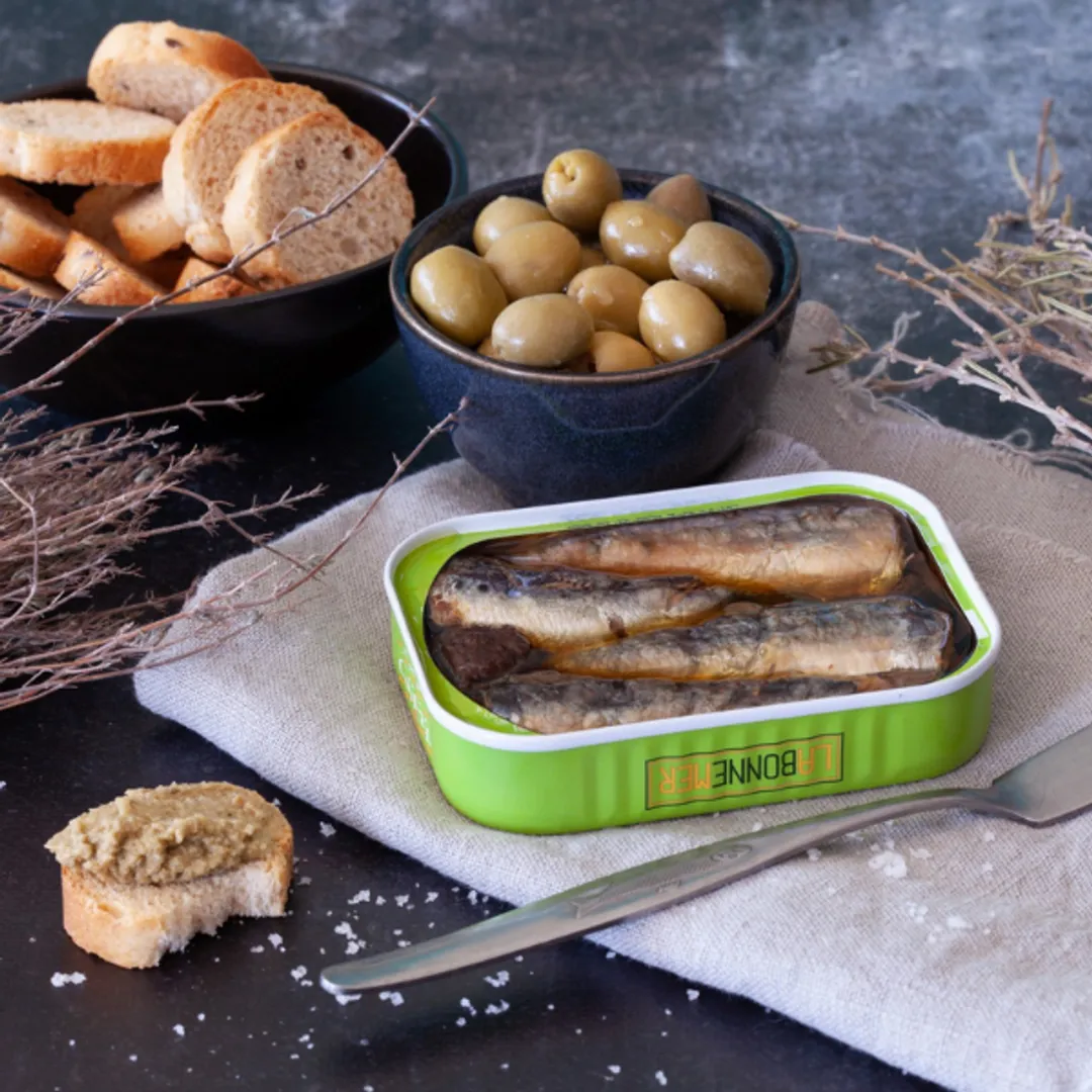 Conserverie Ferrigno Sardines with Tapenade 4oz