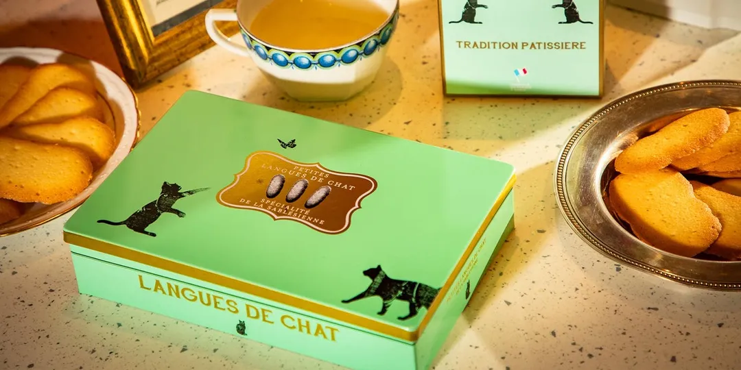 La Sablesienne Cat Tongue Biscuits 4.23oz