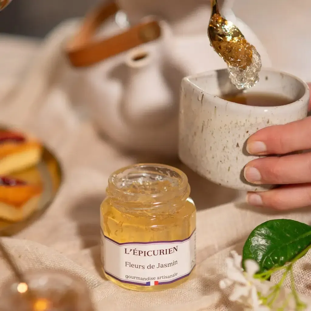 L'Epicurien Jasmine Flowers Confit - 4.4oz