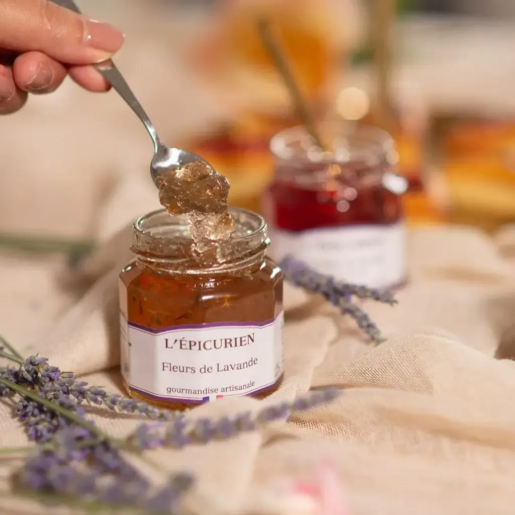 L'Epicurien Lavender Flowers Confit - 4.4oz