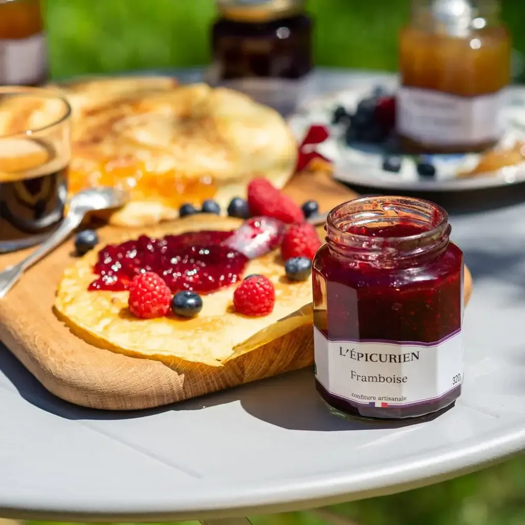 L'Epicurien Raspberry Seedless Jam - 11.3oz
