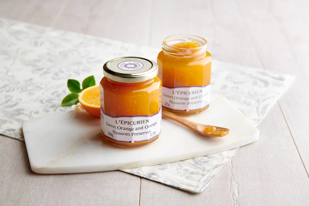 L'Epicurien Sweet Orange Jam with Orange Blossoms - 11.3oz