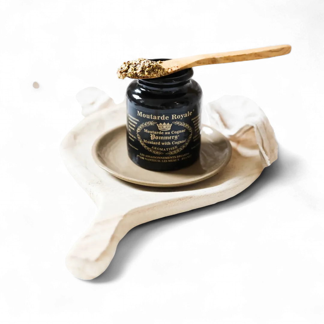 Pommery Cognac Mustard Stone Jar 8.8oz