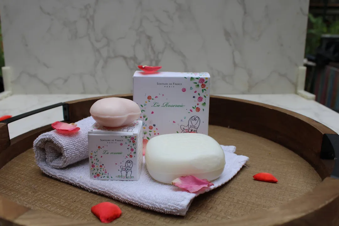 Senteurs de France Rose Mini Heart Soap .88oz