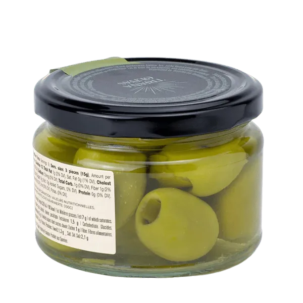 Triana Olivas Jalapeño stuffed Gordal Olives 9.88oz